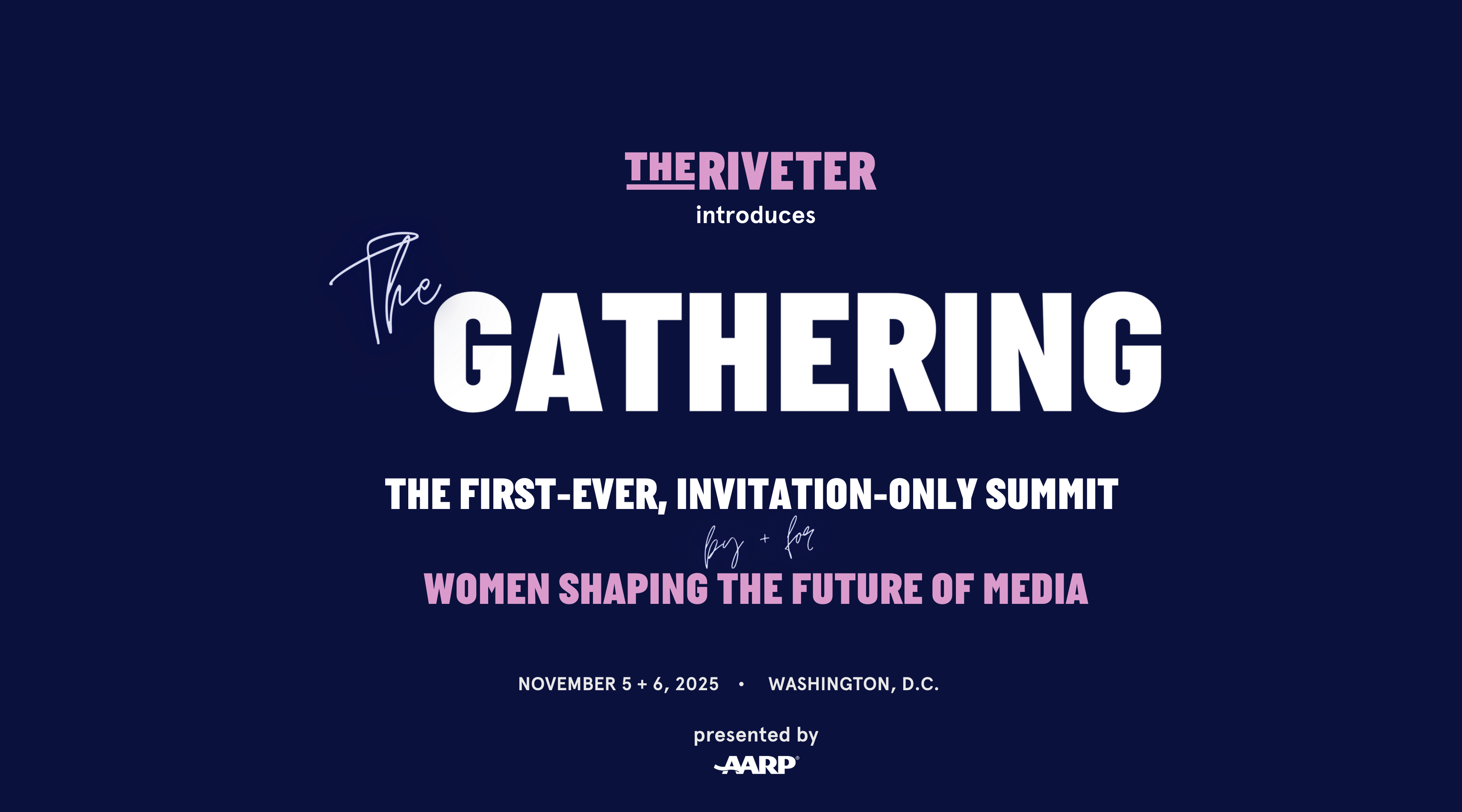 Partnership Opportunity at The Gathering: An Invitation-Only Summit for Women Shaping the Future of Media Through Newsletters and Podcasts
